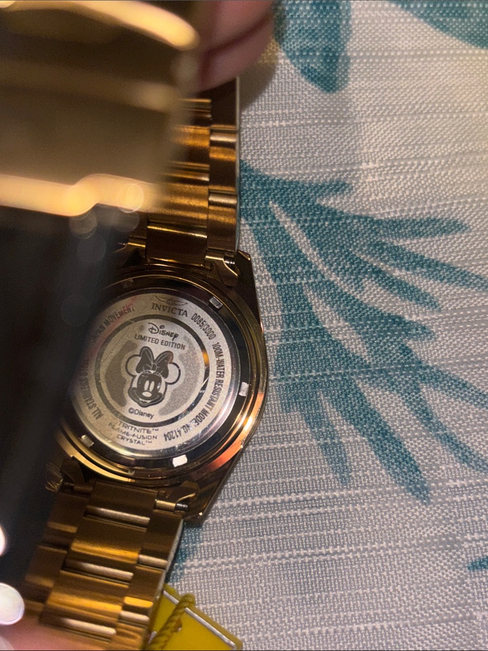 NWT Disney Limited Edition Invicta Gold Tone Women’s Watch - Picture 6 of 6